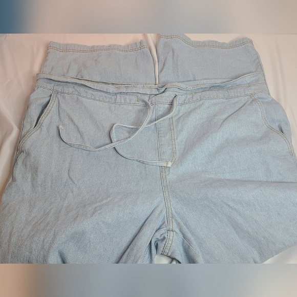 Universal Thread Women's Pull-on Pants Sz 16R Drawstring Wide Leg - Picture 5 of 7